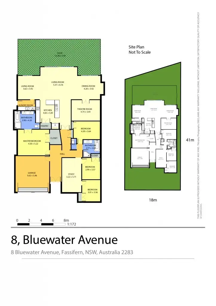 Floorplan of Homely house listing, 8 Bluewater Avenue, Fassifern NSW 2283