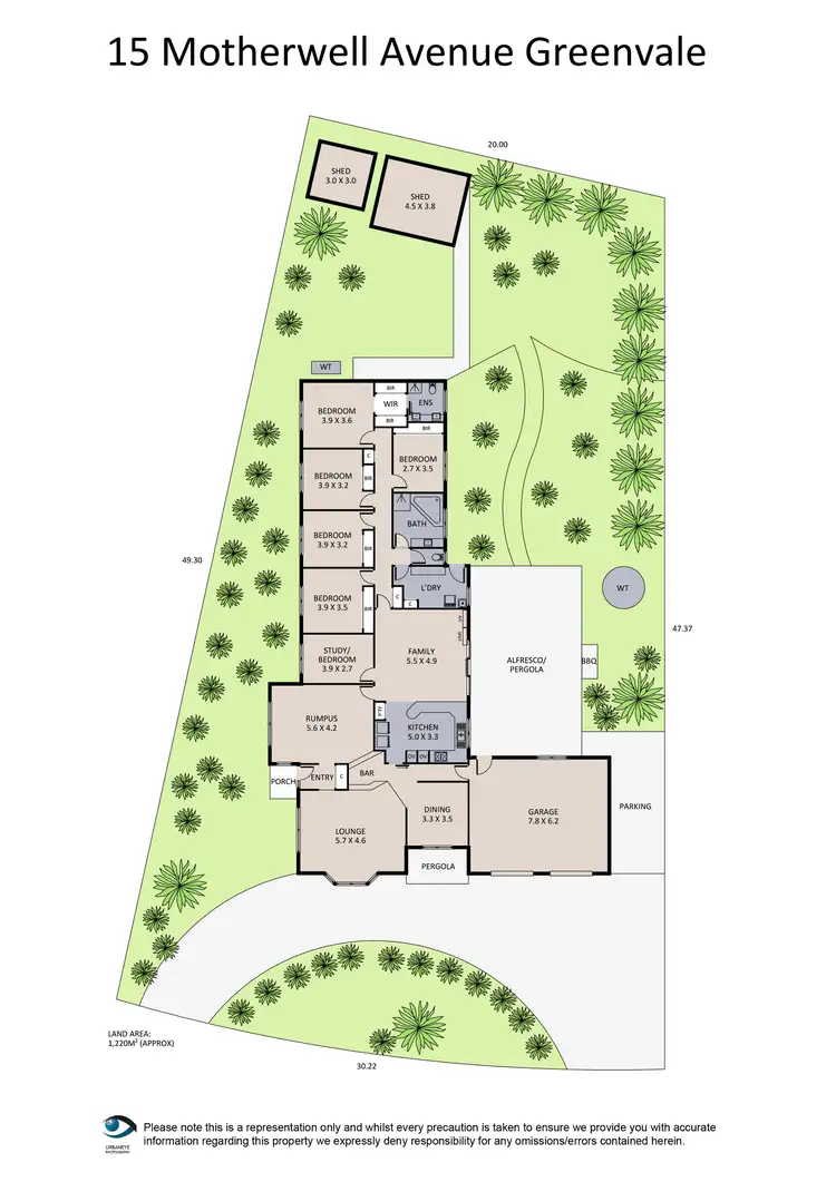 Floorplan of Homely house listing, 15 Motherwell Avenue, Greenvale VIC 3059