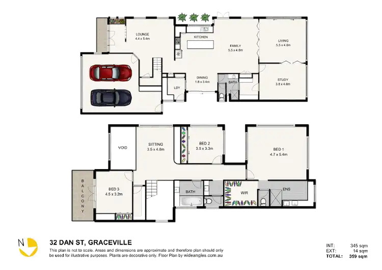 Floorplan of Homely house listing, 32 Dan Street, Graceville QLD 4075
