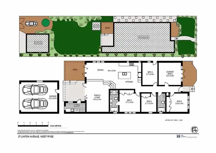 Floorplan of Homely house listing, 27 Linton Avenue, West Ryde NSW 2114