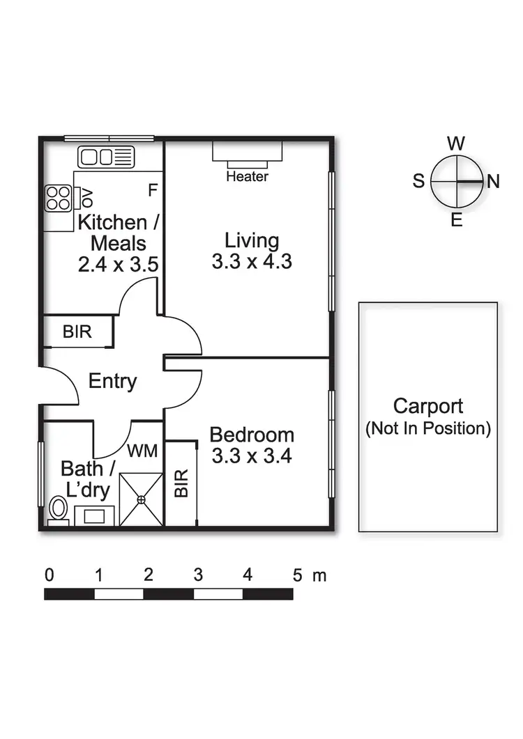 Floorplan of Homely apartment listing, 10/12 St Huberts Road, Carnegie VIC 3163
