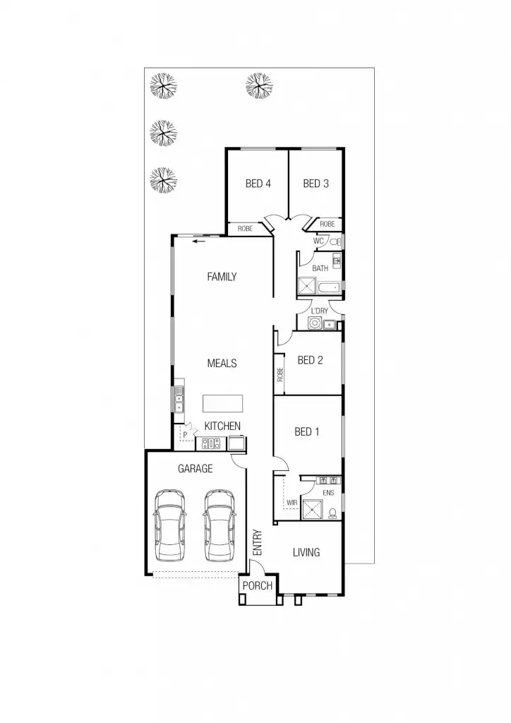Floorplan of Homely house listing, 21 Beresford Road, Wollert VIC 3750
