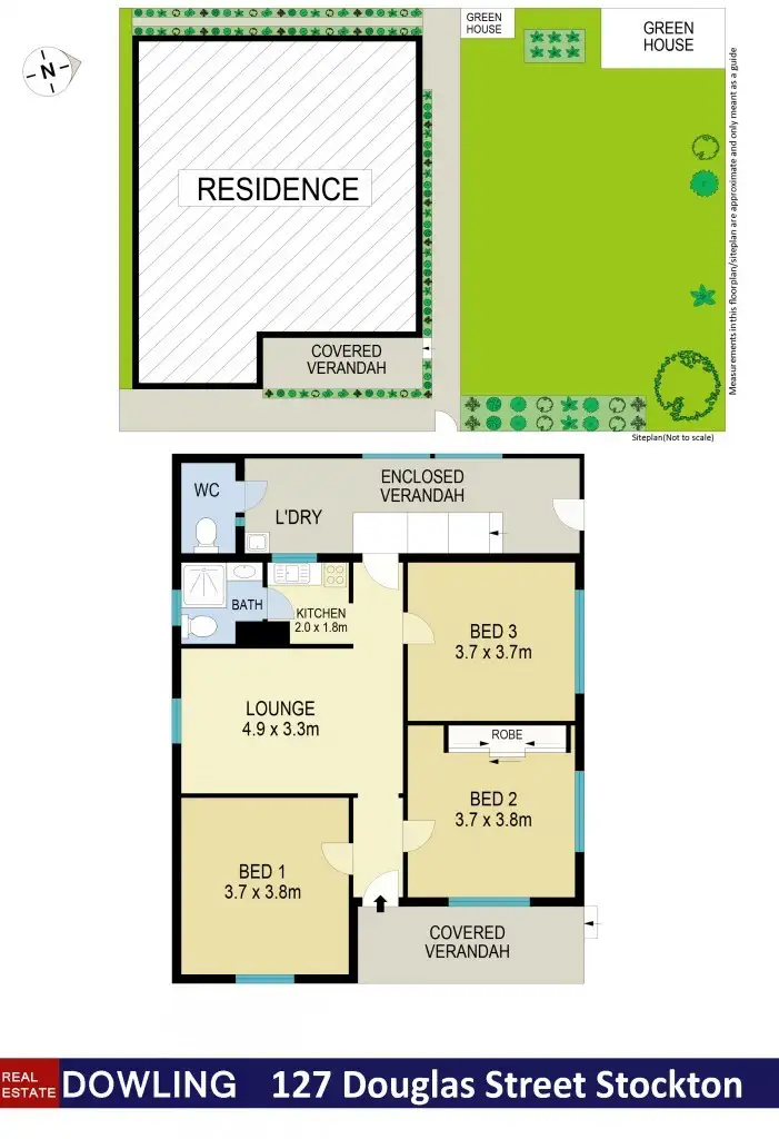 Floorplan of Homely house listing, 127 Douglas Street, Stockton NSW 2295