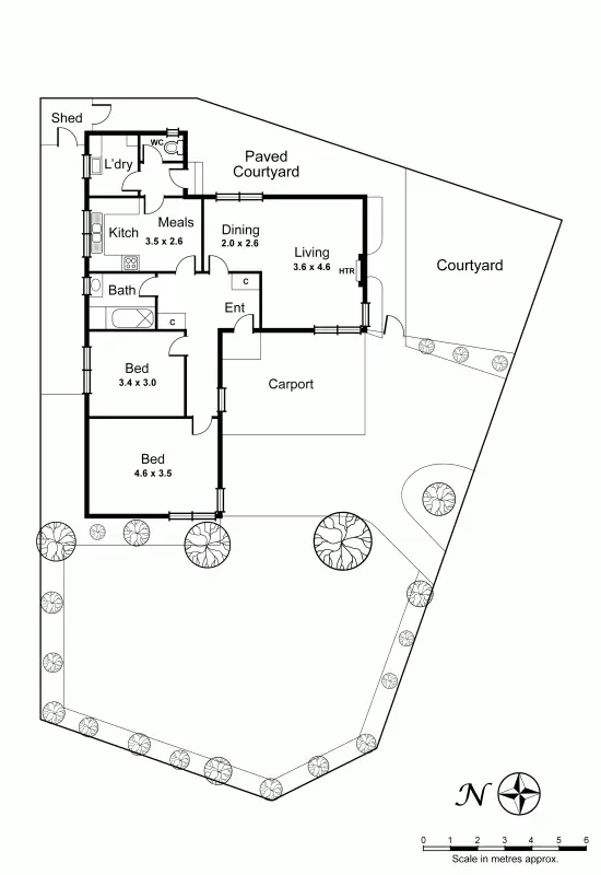 Floorplan of Homely house listing, 1/90 Mackie Road, Bentleigh East VIC 3165