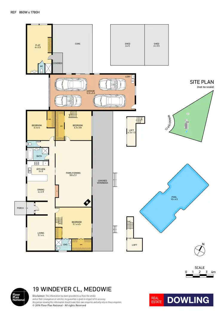 Floorplan of Homely house listing, 19 Windeyer Close, Medowie NSW 2318