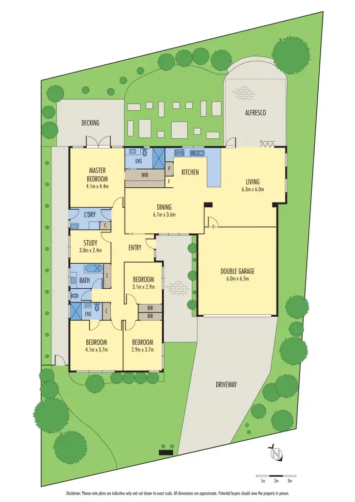 Floorplan of Homely house listing, 46 Winston Drive, Doncaster VIC 3108