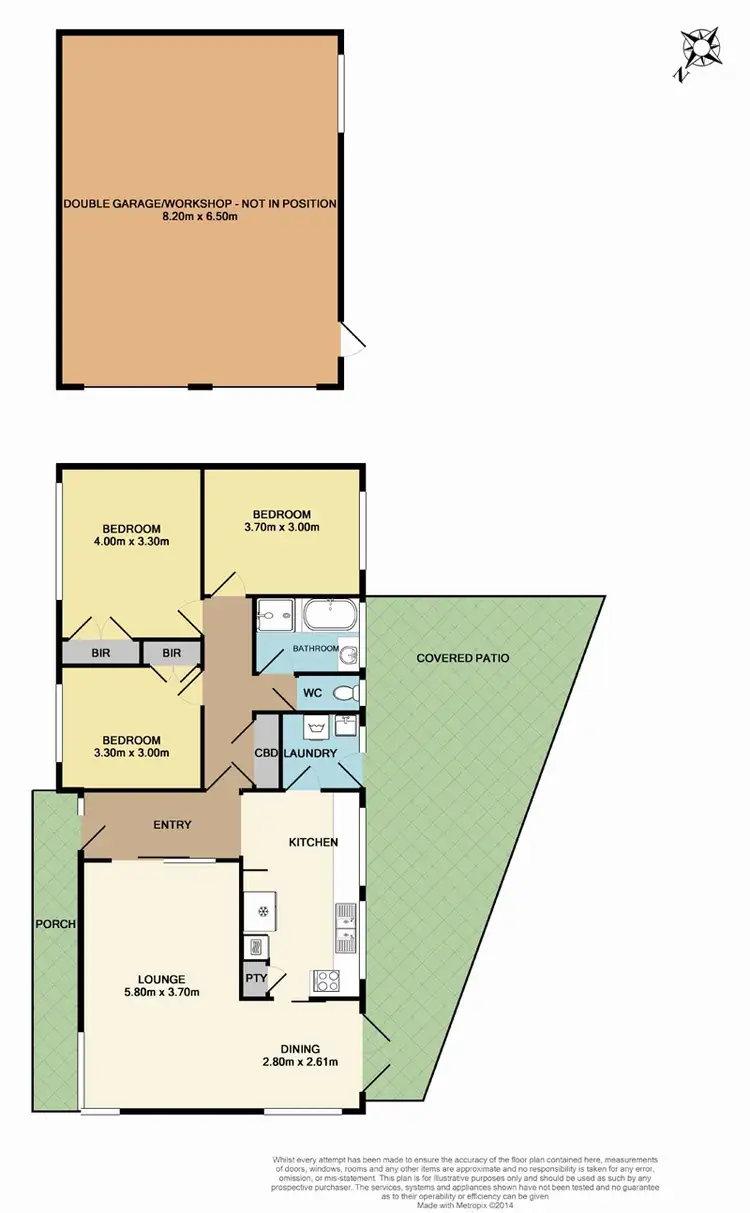 Floorplan of Homely house listing, 65 Mansfield Street, Berwick VIC 3806