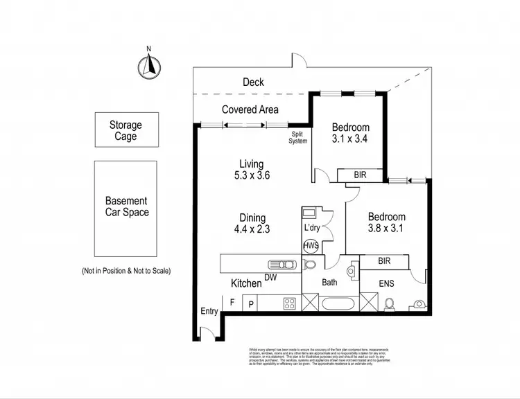 Floorplan of Homely apartment listing, 3/755 Plenty Road, Reservoir VIC 3073