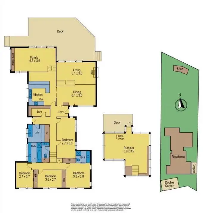 Floorplan of Homely house listing, Address available on request