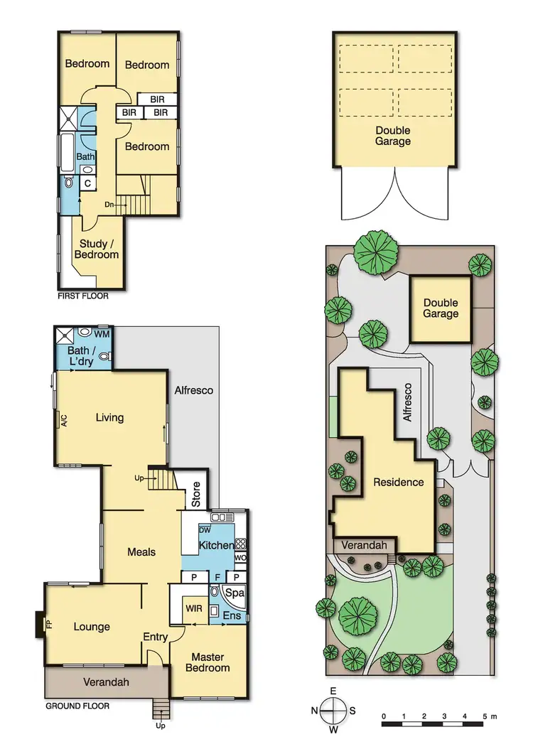 Floorplan of Homely house listing, 6 Alexander Street, Montmorency VIC 3094