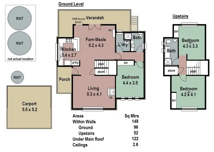 Floorplan of Homely house listing, 281 Paechtown Road, Hahndorf SA 5245