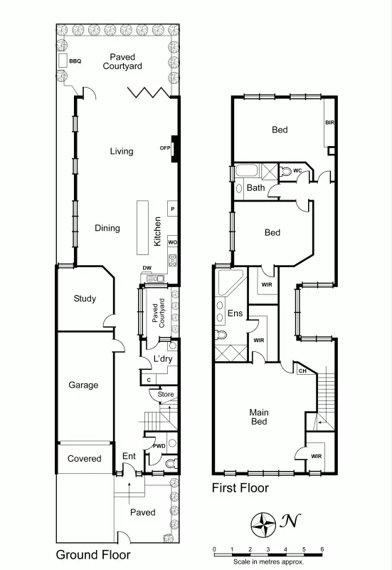 Floorplan of Homely house listing, 5 Ivy Street, Prahran VIC 3181