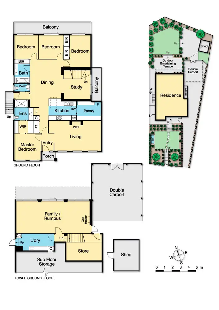 Floorplan of Homely house listing, 4 Somali Close, Diamond Creek VIC 3089