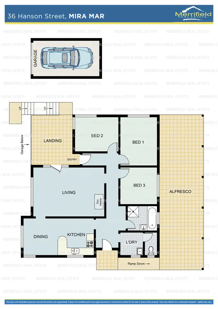 Floorplan of Homely house listing, 36 Hanson Street, Mira Mar WA 6330