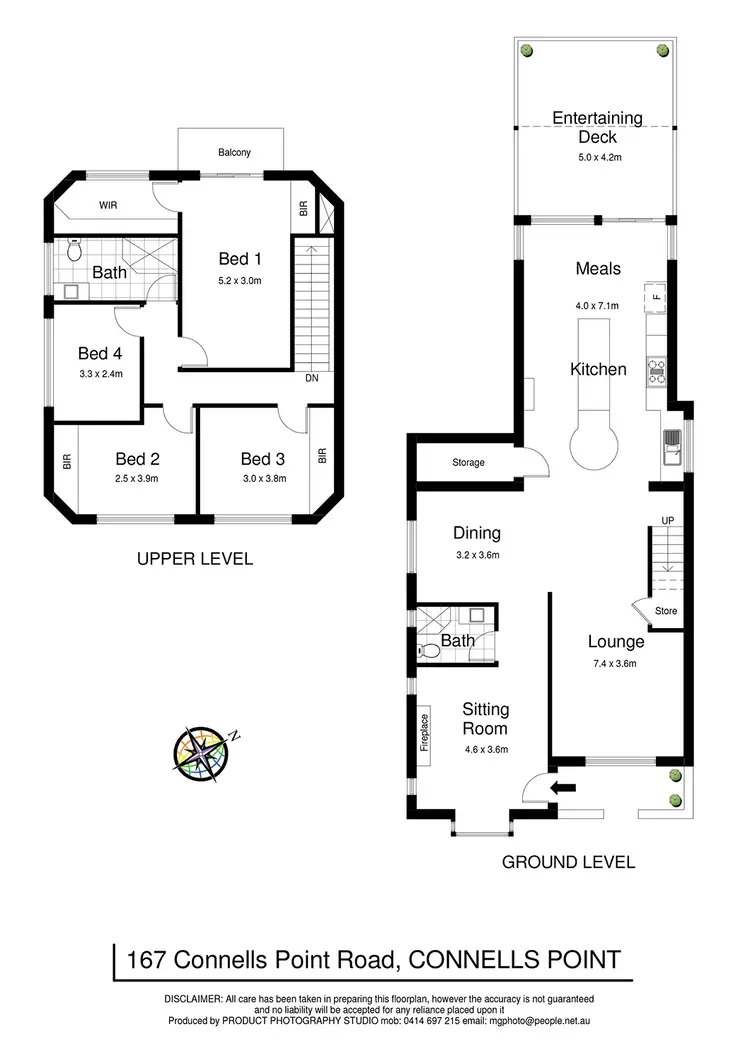 Floorplan of Homely house listing, 167 Connells Point Road, Connells Point NSW 2221