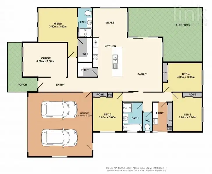 Floorplan of Homely house listing, 28 Bullfrog Court, Thurgoona NSW 2640