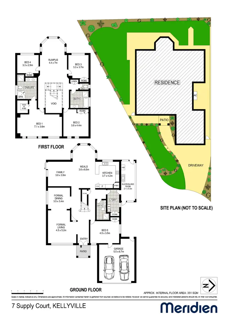 Floorplan of Homely house listing, 7 Supply Court, Kellyville NSW 2155