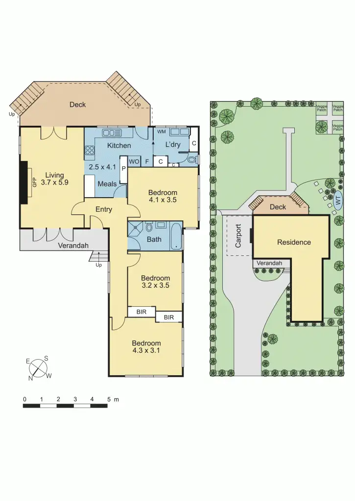 Floorplan of Homely house listing, 296 Lower Plenty Road, Rosanna VIC 3084