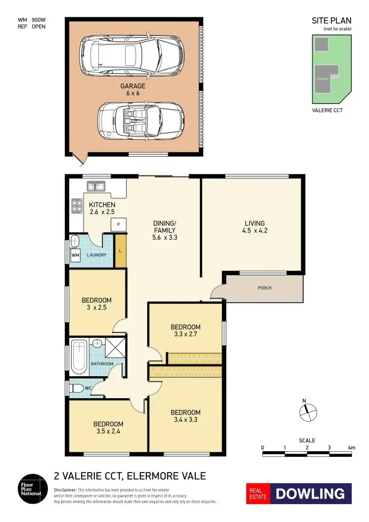 Floorplan of Homely house listing, 2 Valerie Court, Elermore Vale NSW 2287