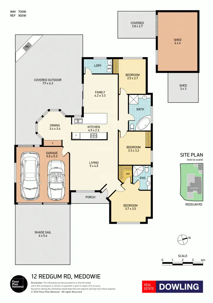Floorplan of Homely house listing, 12 Redgum Road, Medowie NSW 2318
