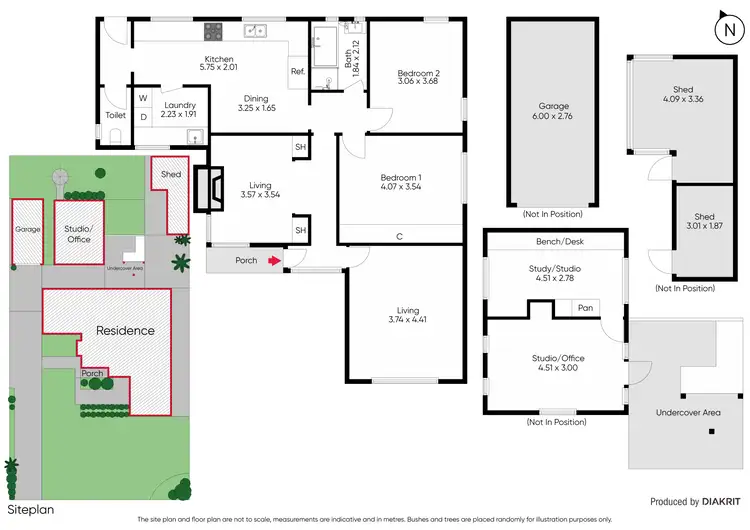 Floorplan of Homely house listing, 22 Bardia Street, Heidelberg West VIC 3081