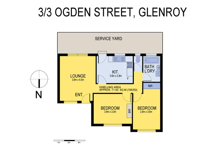 Floorplan of Homely house listing, 3/3 Ogden Street, Glenroy VIC 3046