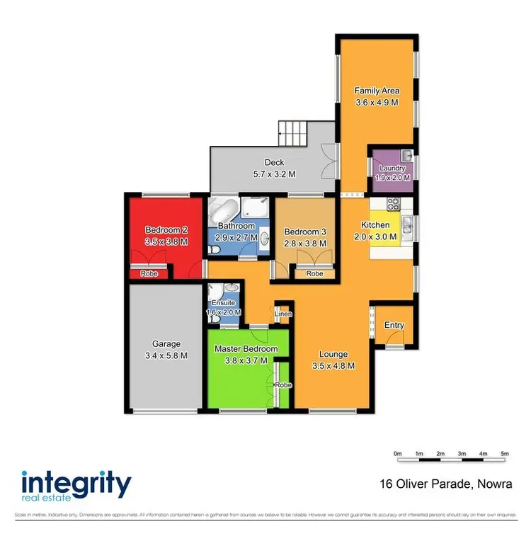 Floorplan of Homely house listing, 16 Oliver Parade, Nowra NSW 2541
