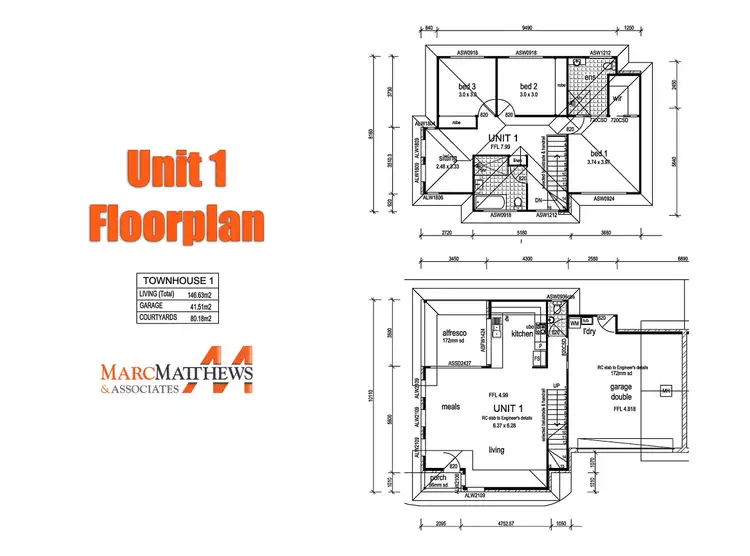 Floorplan of Homely townhouse listing, 1/46 Berith
Street, Umina Beach NSW 2257