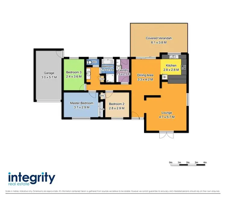 Floorplan of Homely house listing, 14 Nunkeri Place, North Nowra NSW 2541