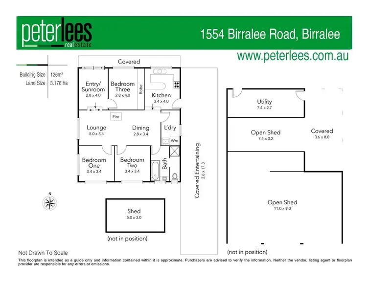 Floorplan of Homely house listing, 1554 Birralee Road, Birralee TAS 7303