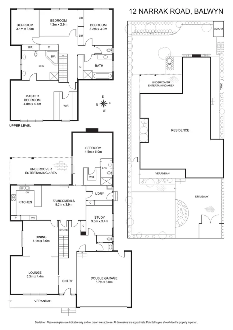 Floorplan of Homely house listing, 12 Narrak Road, Balwyn VIC 3103