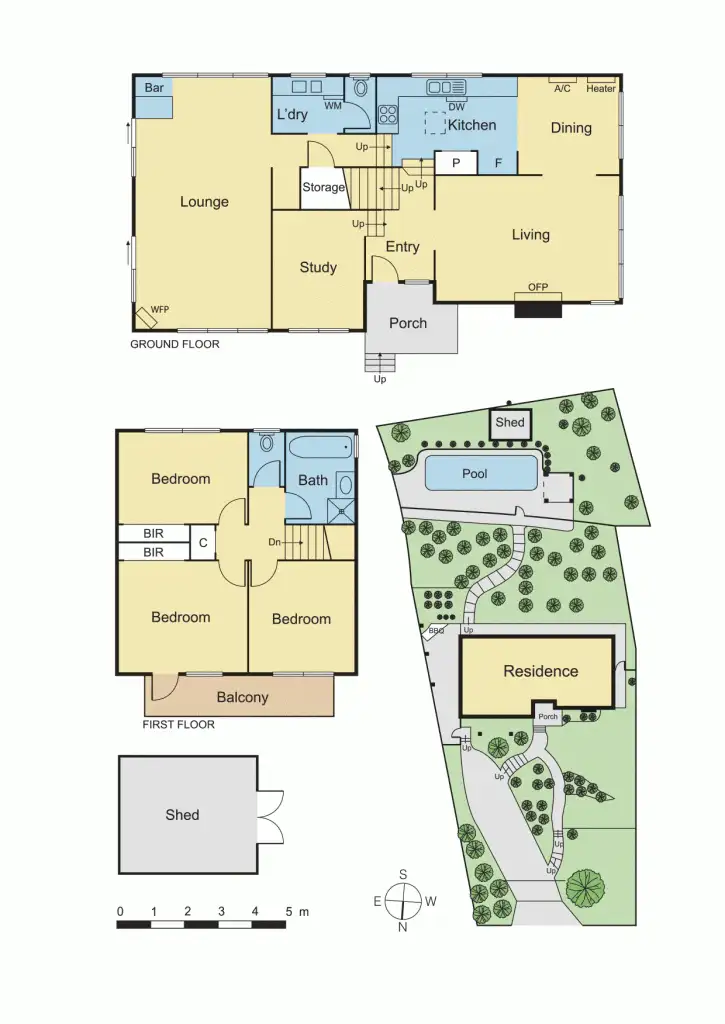 Floorplan of Homely house listing, 50 Orchard Avenue, Eltham North VIC 3095