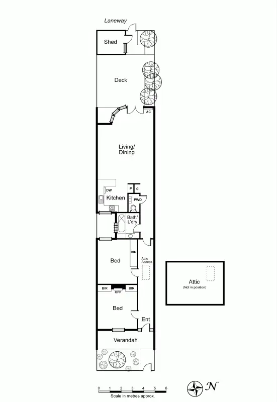 Floorplan of Homely house listing, 45 Hornby Street, Prahran VIC 3181