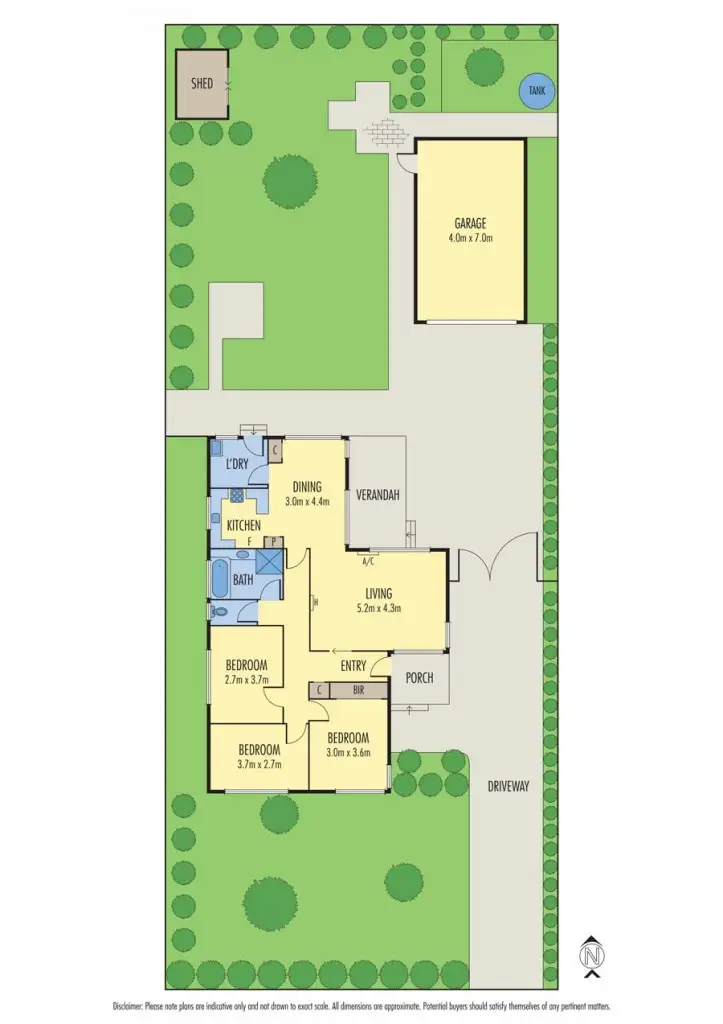 Floorplan of Homely house listing, 9 Cheltenham Road, Newcomb VIC 3219