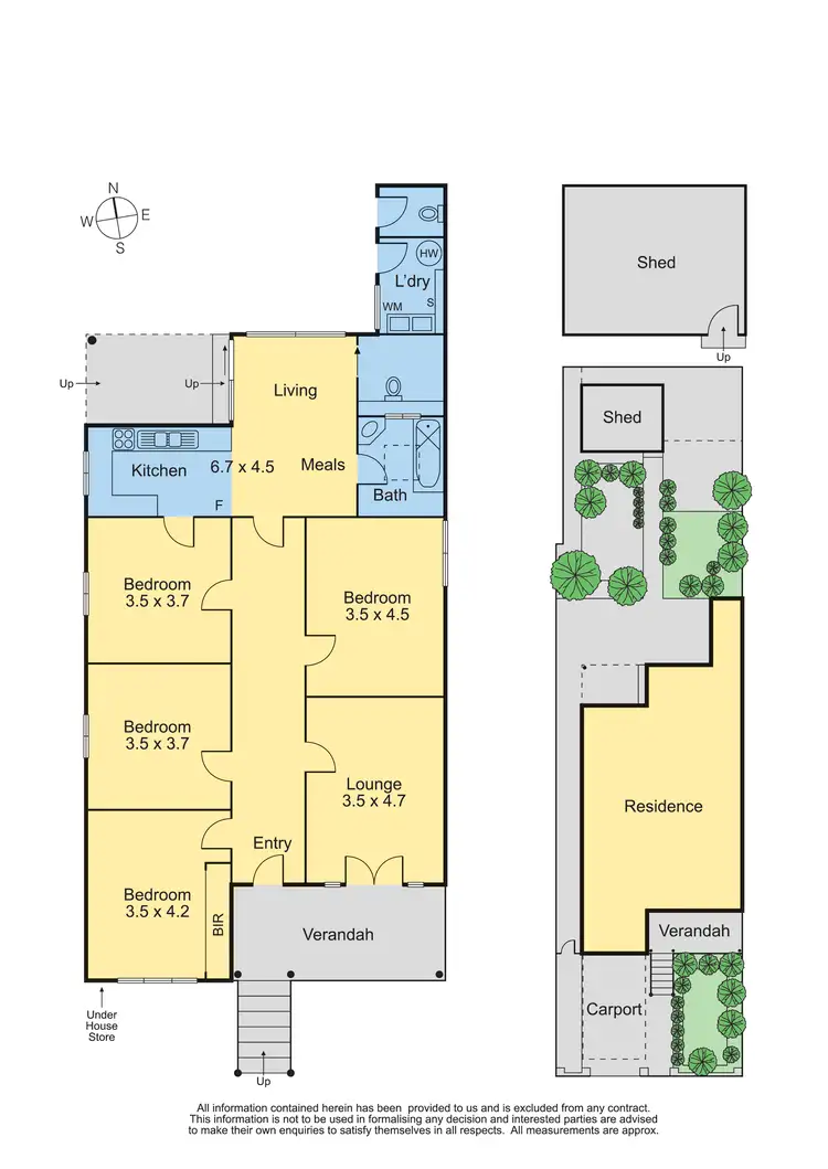 Floorplan of Homely house listing, 64 Athol Street, Moonee Ponds VIC 3039