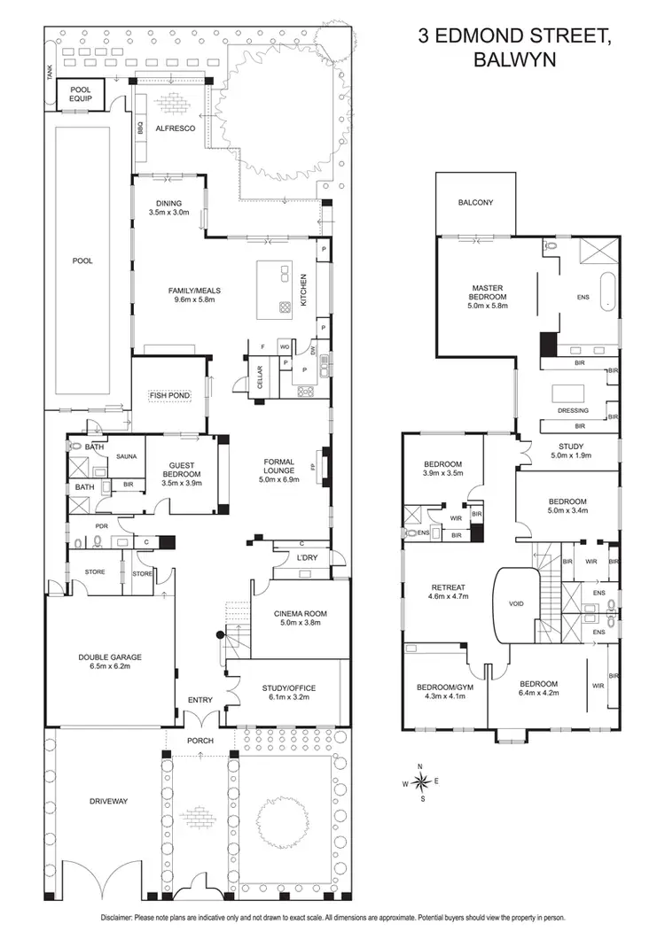 Floorplan of Homely house listing, 3 Edmond Street, Balwyn VIC 3103