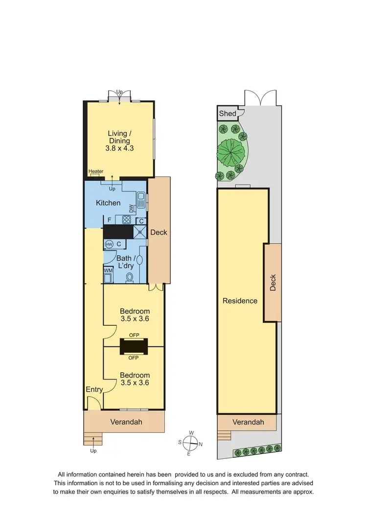 Floorplan of Homely house listing, 30 McConnell Street, Kensington VIC 3031