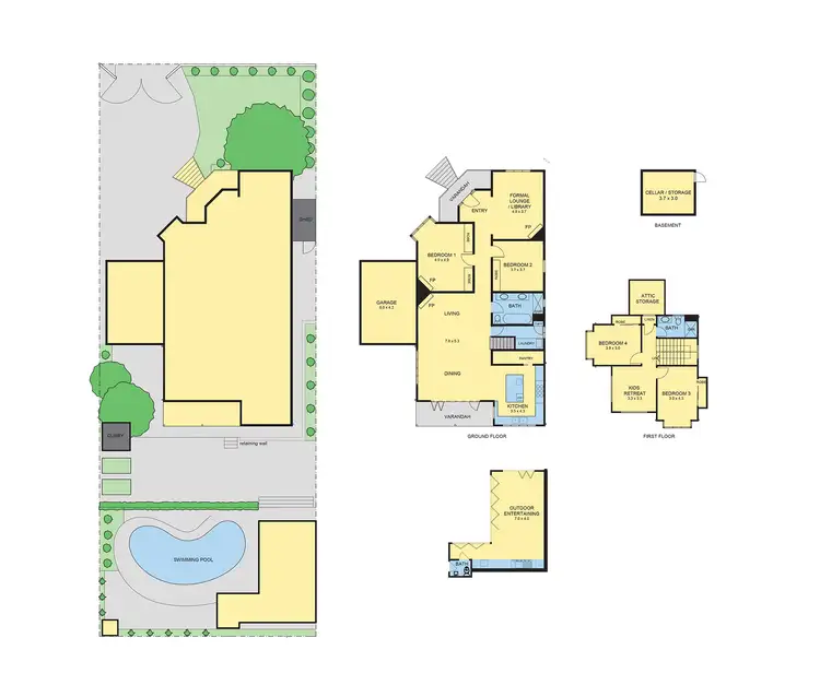 Floorplan of Homely house listing, 18 Brisbane Street, Ascot Vale VIC 3032