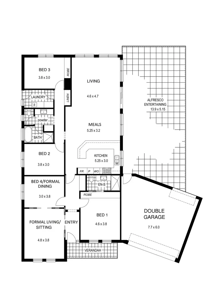 Floorplan of Homely house listing, 21 Bruce Avenue, Rostrevor SA 5073