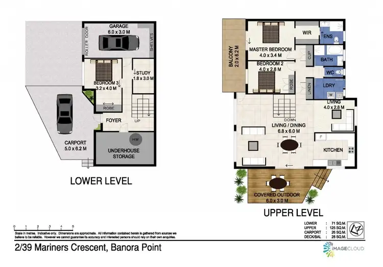 Floorplan of Homely semi-detached listing, 2/39 Mariners Crescent, Banora Point NSW 2486