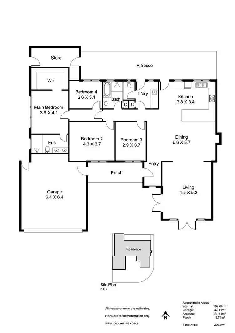 Floorplan of Homely house listing, 42 Brittain Street, Como WA 6152