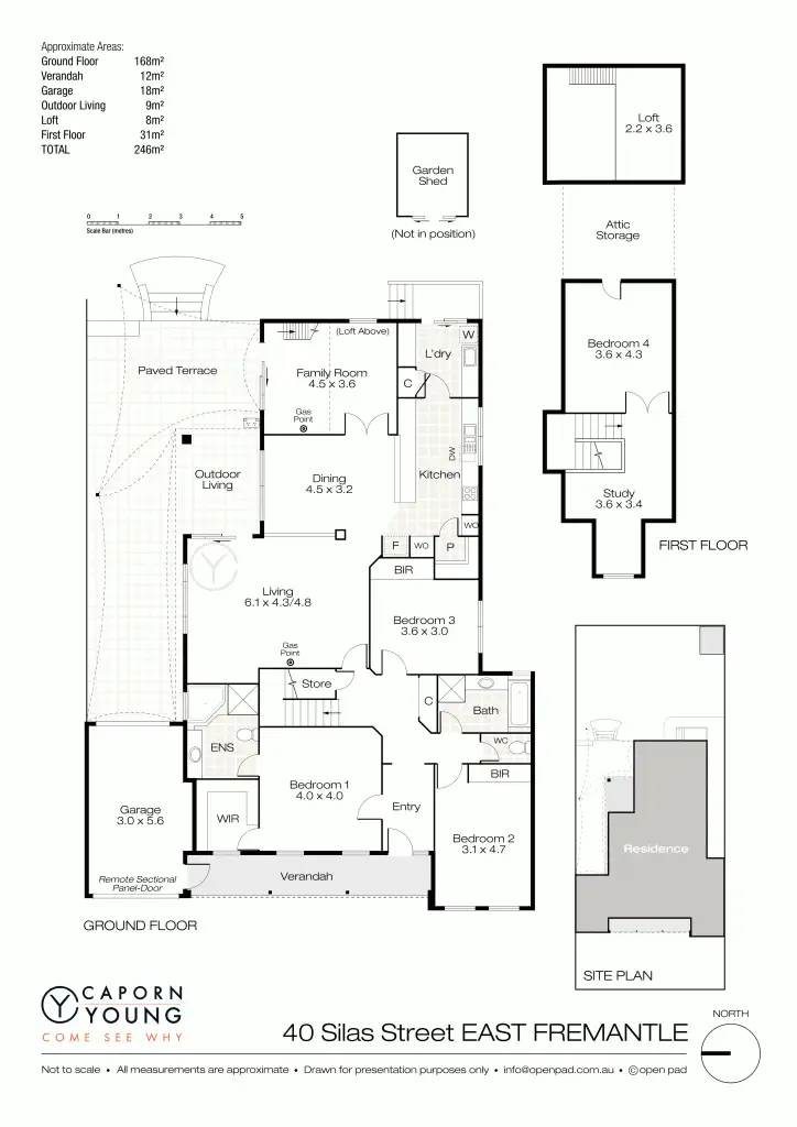 Floorplan of Homely house listing, 40 Silas Street, East Fremantle WA 6158