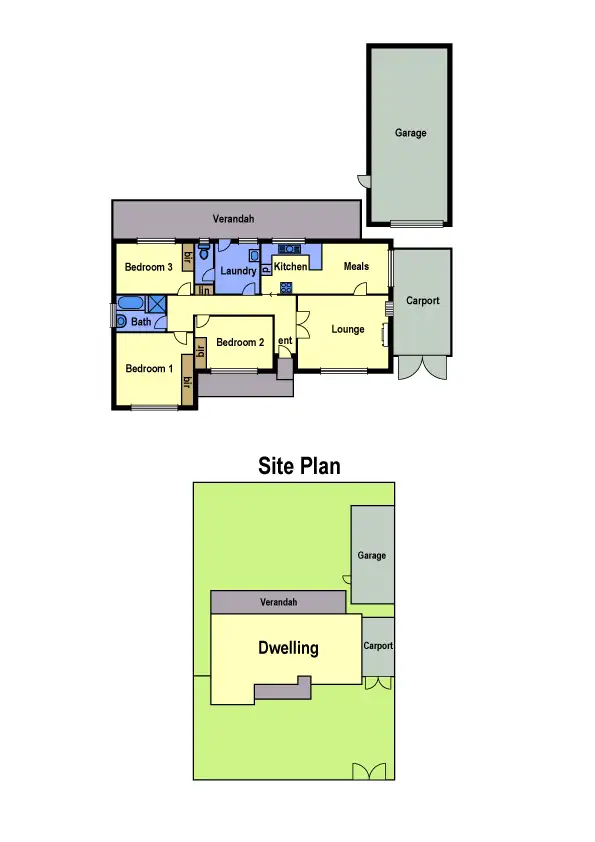 Floorplan of Homely house listing, 11 Daleglen Street, Reservoir VIC 3073
