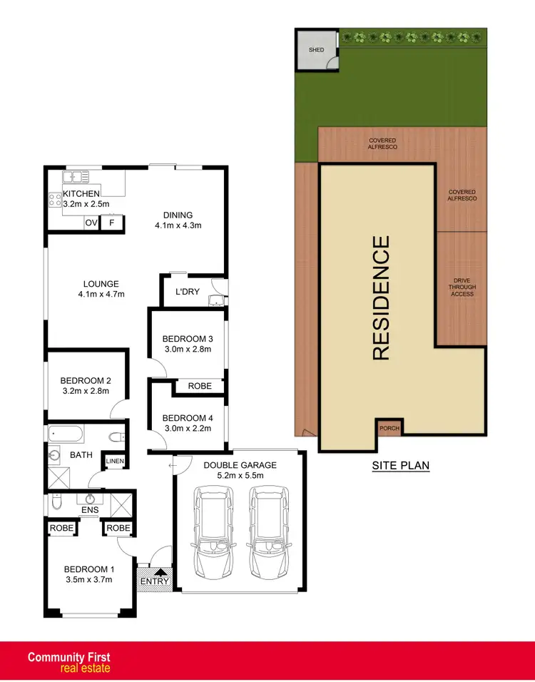 Floorplan of Homely house listing, 12 Blackburn Avenue, West Hoxton NSW 2171