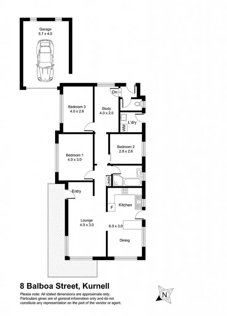 Floorplan of Homely house listing, 8 Balboa Street, Kurnell NSW 2231