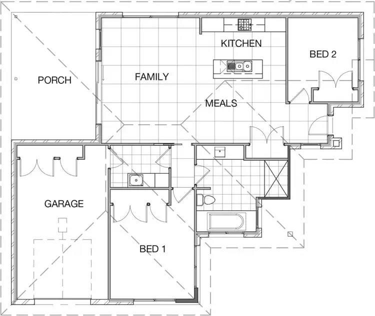 Floorplan of Homely unit listing, 5/11 Darcy Drive, Boorooma NSW 2650