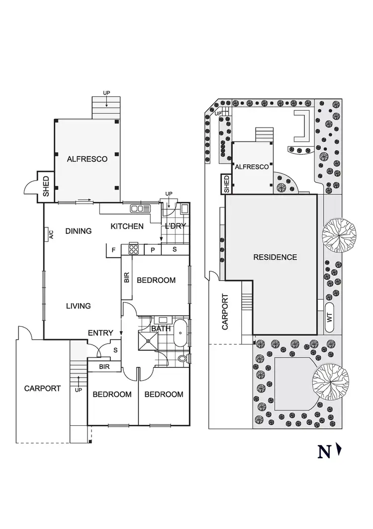 Floorplan of Homely house listing, 1/43 Silver Street, Eltham VIC 3095