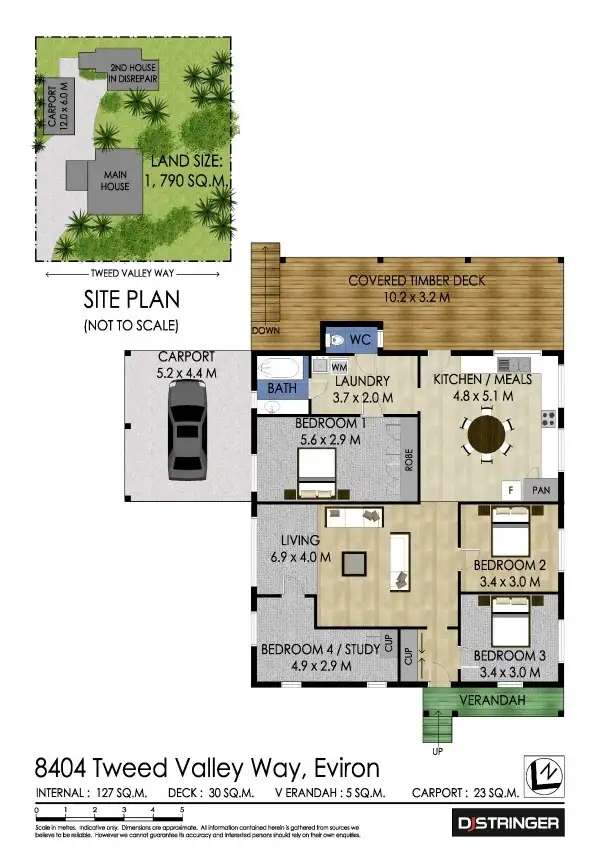 Floorplan of Homely house listing, 8404 Tweed Valley Way, Tumbulgum NSW 2490