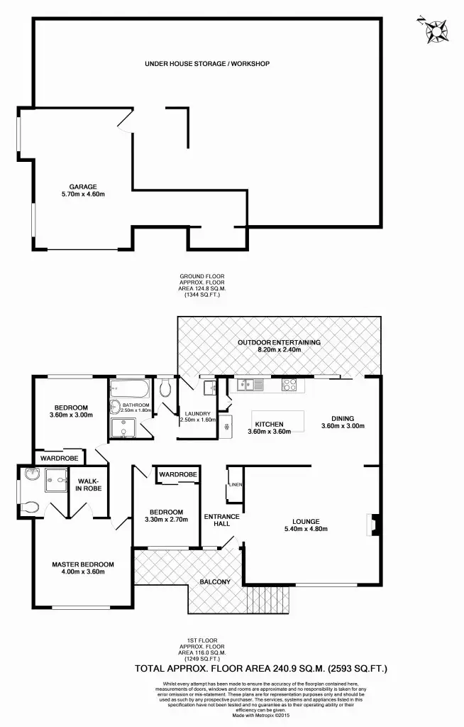 Floorplan of Homely house listing, 21 Argyll Road, Winmalee NSW 2777