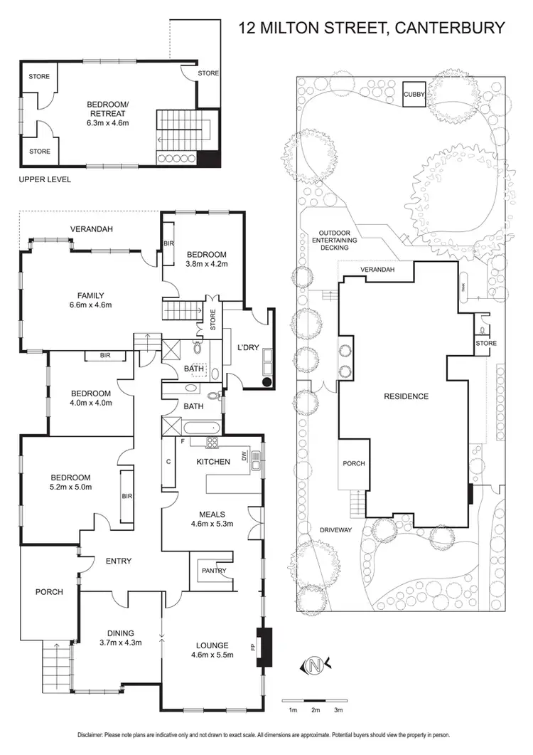Floorplan of Homely house listing, 12 Milton Street, Canterbury VIC 3126